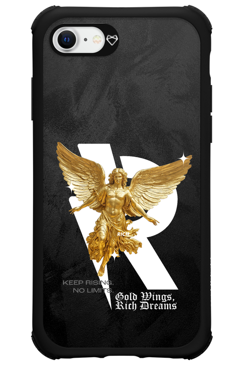 Gold Wings - Apple iPhone 8