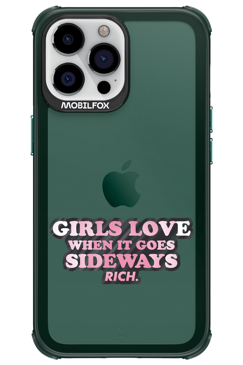 When it goes sideways - Apple iPhone 13 Pro Max