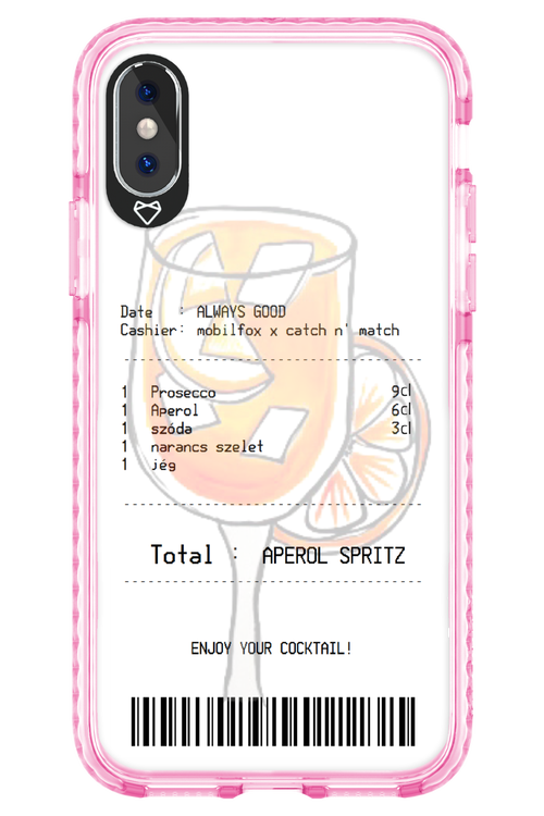 aperol spritz koktél - Apple iPhone X