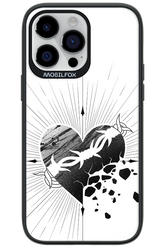 Fekete Szív - Apple iPhone 14 Pro Max