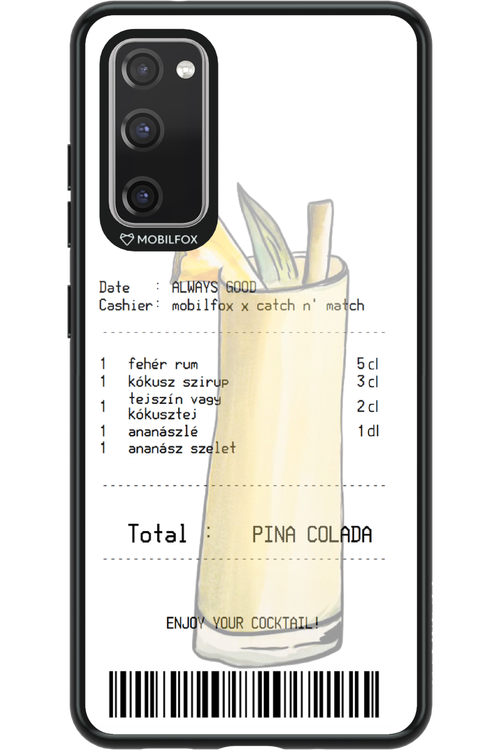 pina colada koktél - Samsung Galaxy S20 FE