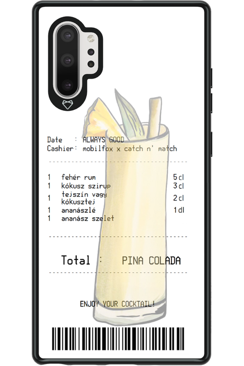 pina colada koktél - Samsung Galaxy Note 10+