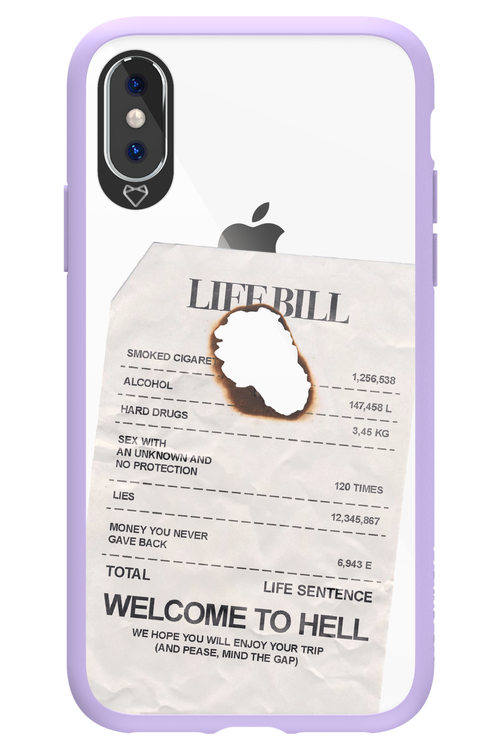 Life Bill - Apple iPhone X