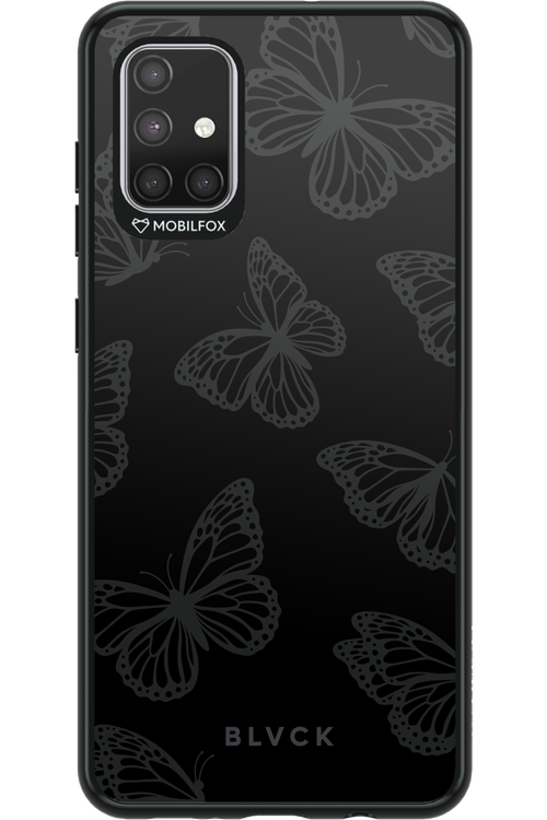 Black Butterflies - Samsung Galaxy A71