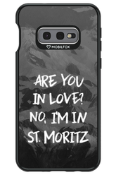 I'm in St. Moritz - Samsung Galaxy S10e
