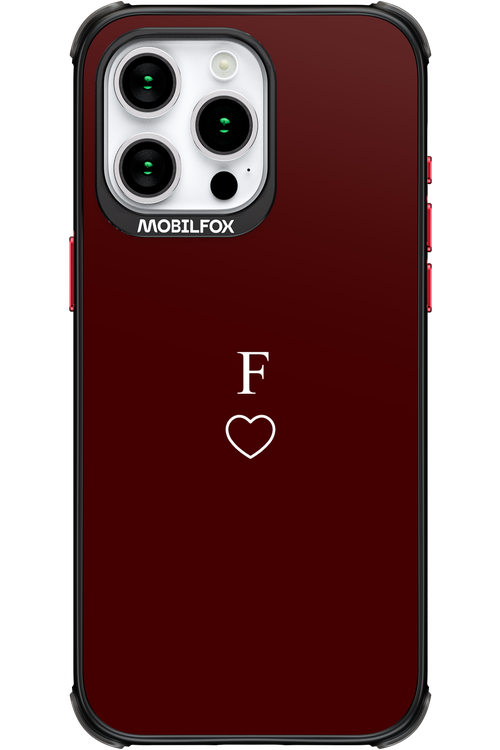 F Burgundia 2.0 - Apple iPhone 15 Pro Max