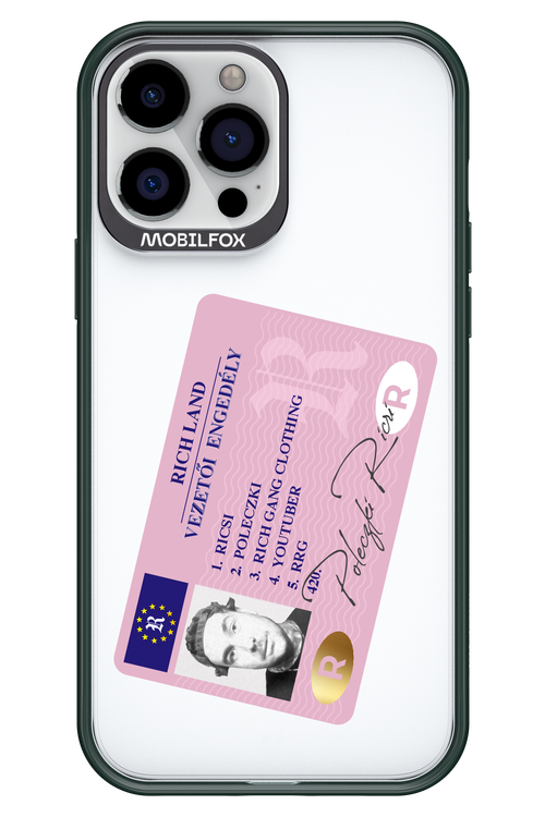 Vezetői engedély - Apple iPhone 13 Pro Max