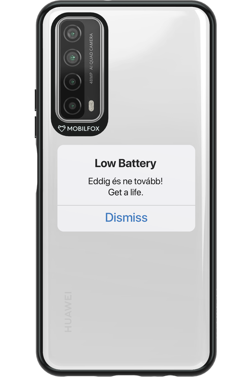 Very Low Battery - Huawei P Smart 2021