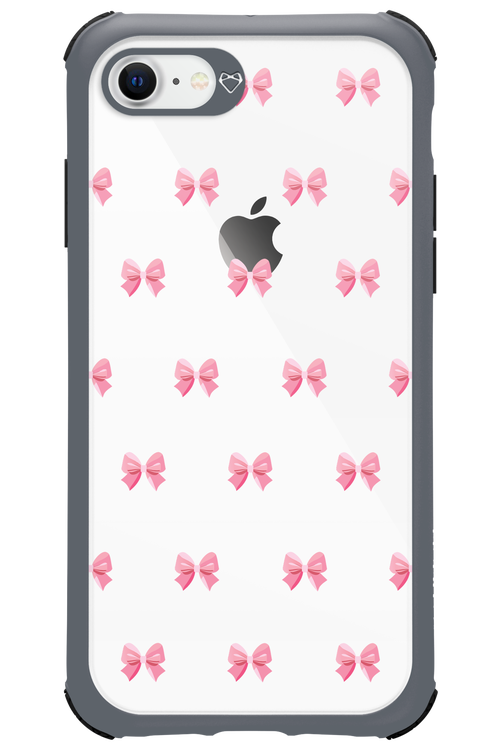 Pinky Bow - Apple iPhone 8