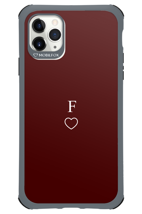 F Burgundia 2.0 - Apple iPhone 11 Pro Max