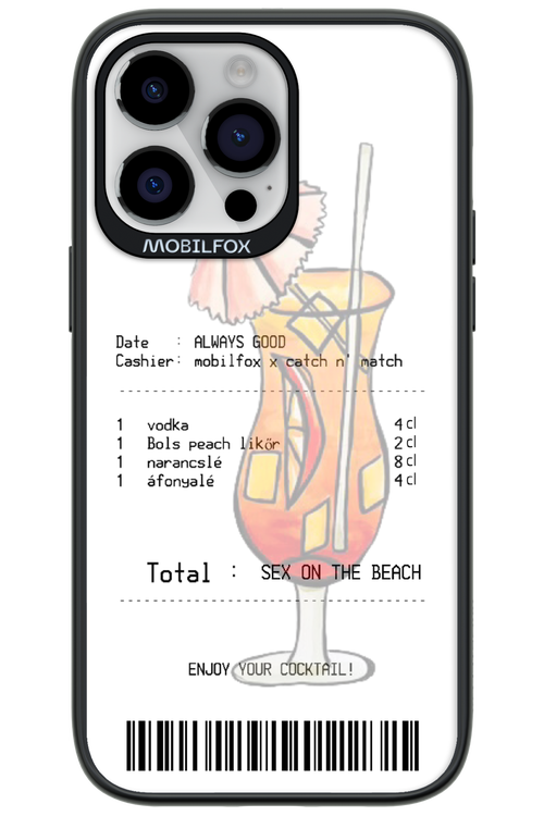 sex on the beach koktél - Apple iPhone 14 Pro Max