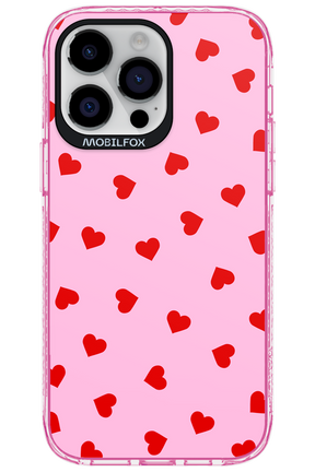 Sprinkle Heart Pink - Apple iPhone 14 Pro Max