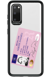 Vezetői engedély - Samsung Galaxy S20