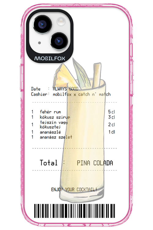 pina colada koktél - Apple iPhone 14 Plus