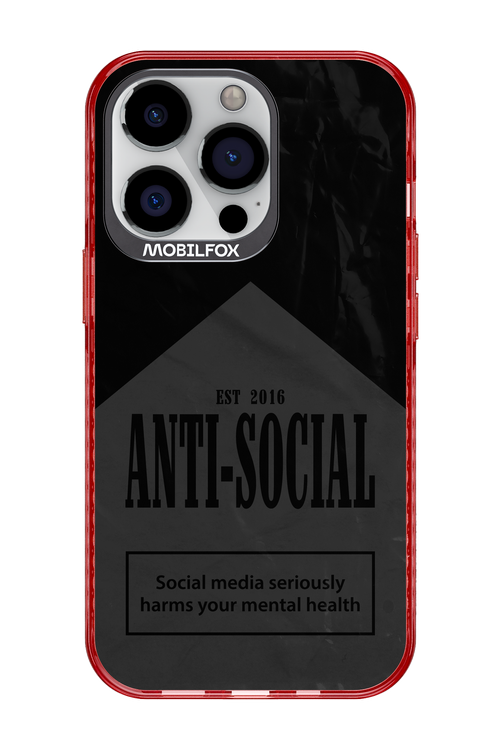 ANTI-SOCIAL (BLVCK) 2.0 - Apple iPhone 13 Pro