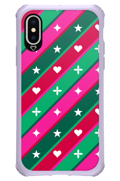 Christmas Stripes - Apple iPhone XS