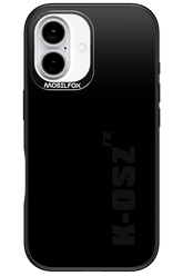 K-osz Black - Apple iPhone 16