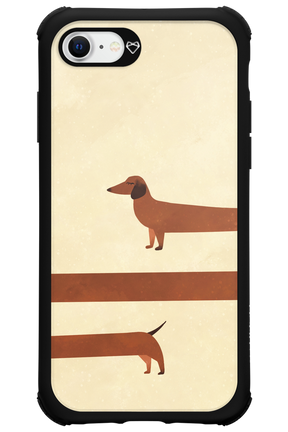 Stretchy Dog - Apple iPhone SE 2022