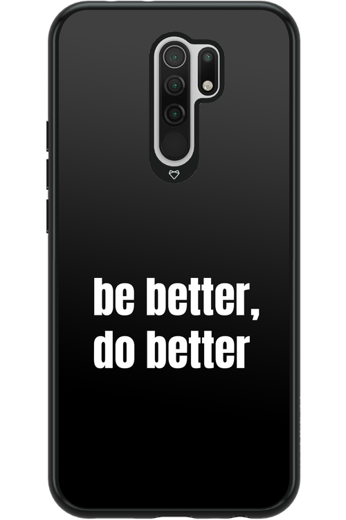 Be Better Black - Xiaomi Redmi 9