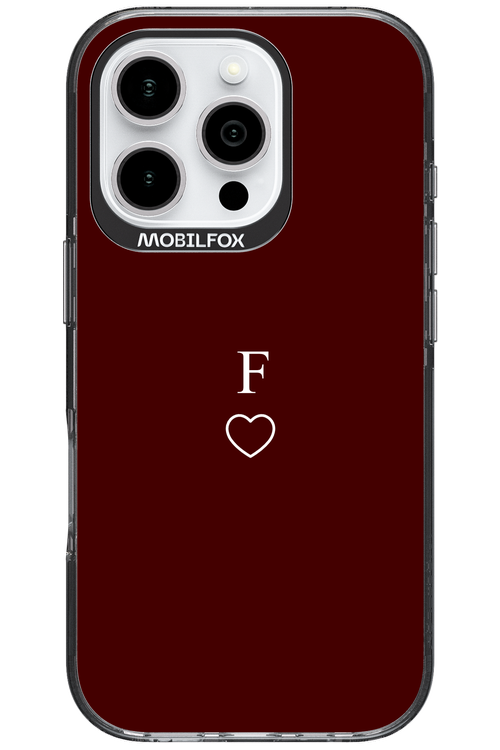 F Burgundia 2.0 - Apple iPhone 16 Pro