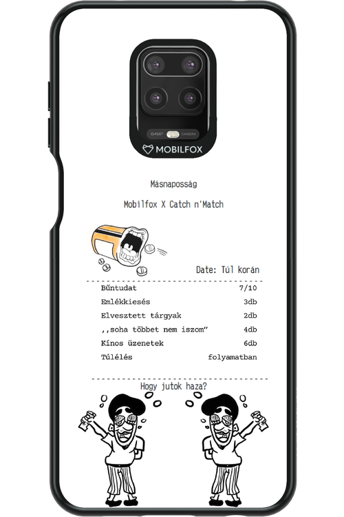 másnaposság - Xiaomi Redmi Note 9 Pro