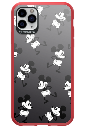 Iconic Mouse (antracite pattern) - Apple iPhone 11 Pro Max