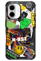 K-osz Sticker Transparent - Apple iPhone 16