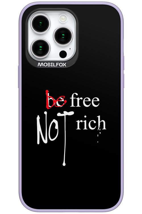 Be Free Black - Apple iPhone 15 Pro Max