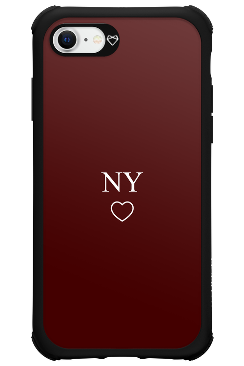 NY Burgundia 2.0 - Apple iPhone 7