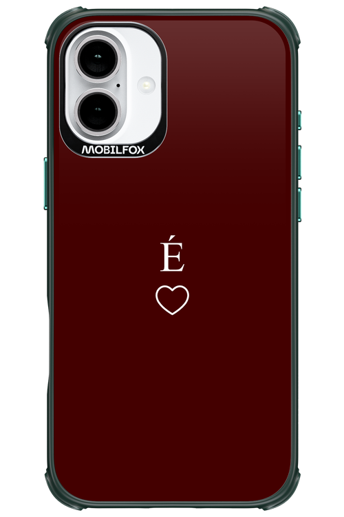 E Burgundia II 2.0 - Apple iPhone 16 Plus