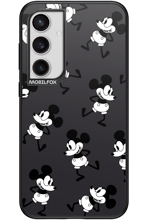 Iconic Mouse (antracite pattern) - Samsung Galaxy S24+