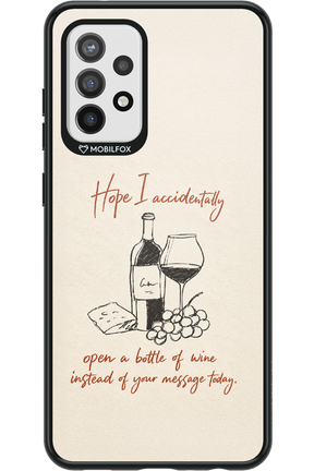 Bottle of wine 2.0 - Samsung Galaxy A72