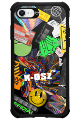 K-osz Sticker Black - Apple iPhone 8