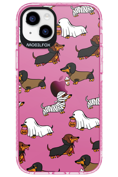 Scary Dachshund (Transparent) - Apple iPhone 14 Plus