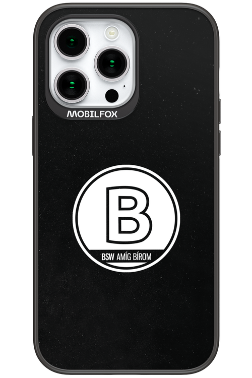 Amig bírom Black - Apple iPhone 15 Pro Max