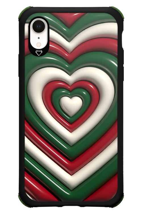 XMAS Hearts - Apple iPhone XR