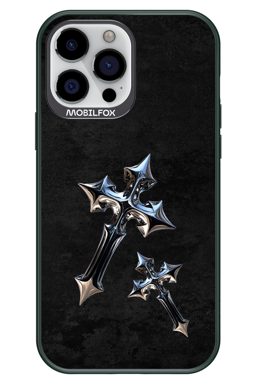 Chrome Crosses - Apple iPhone 13 Pro Max