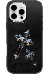 Chrome Crosses - Apple iPhone 16 Pro Max