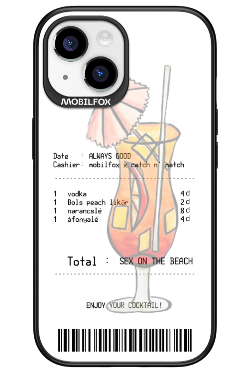sex on the beach koktél - Apple iPhone 15