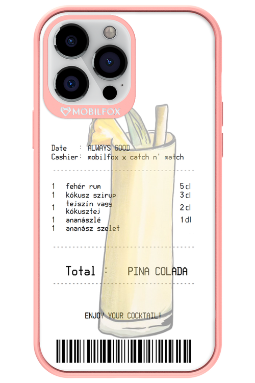 pina colada koktél - Apple iPhone 13 Pro Max