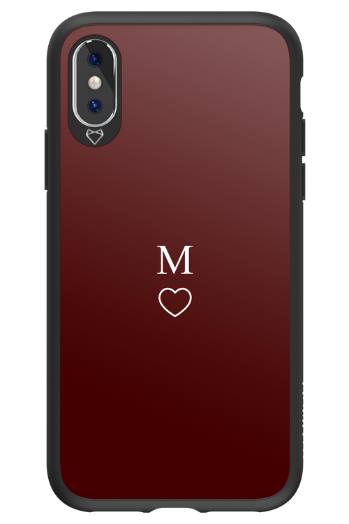 M Burgundia 2.0 - Apple iPhone X