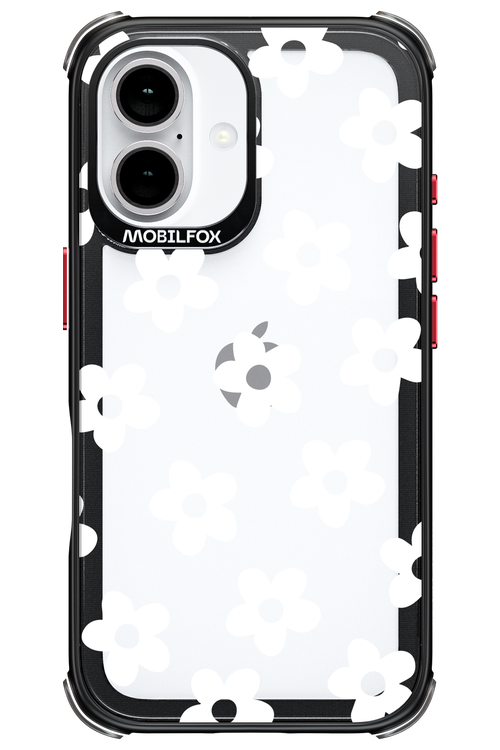 Happy Flowers Leather - Apple iPhone 16