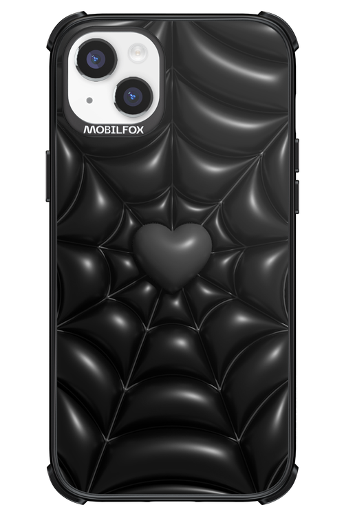 Black Spider Heart - Apple iPhone 14 Plus