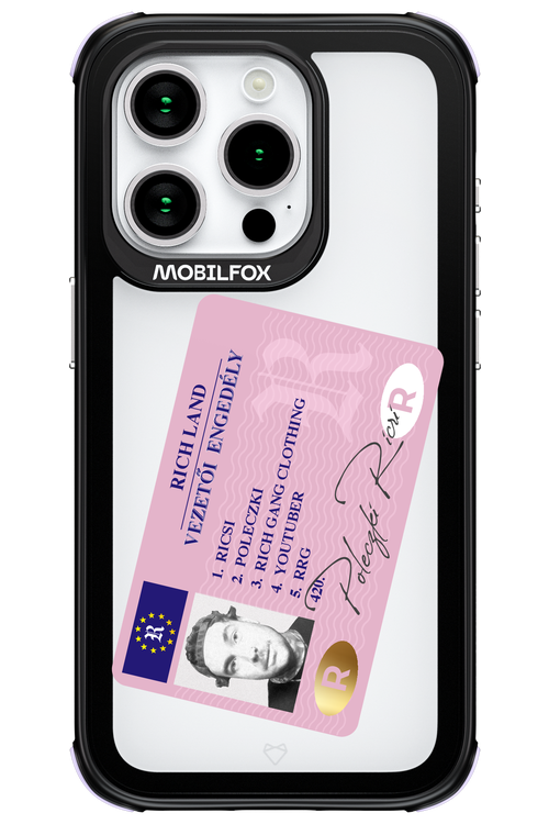 Vezetői engedély - Apple iPhone 15 Pro