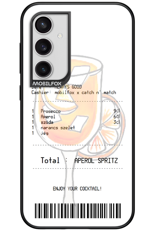 aperol spritz koktél - Samsung Galaxy S23 FE