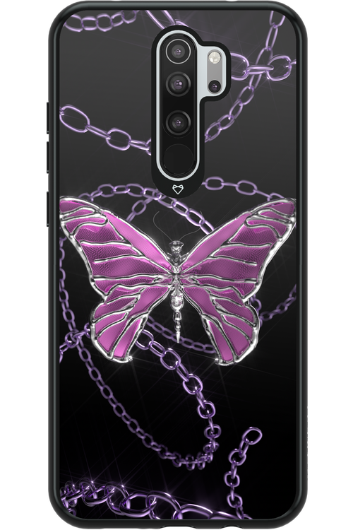Butterfly Necklace - Xiaomi Redmi Note 8 Pro