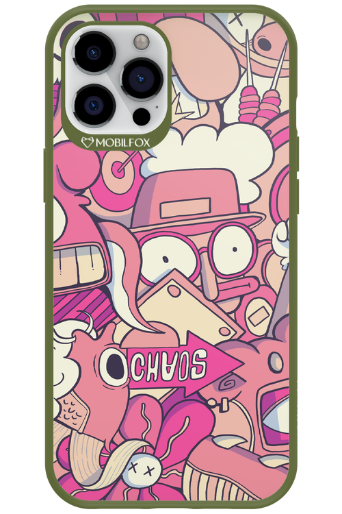 Coral Chaos - Apple iPhone 12 Pro Max