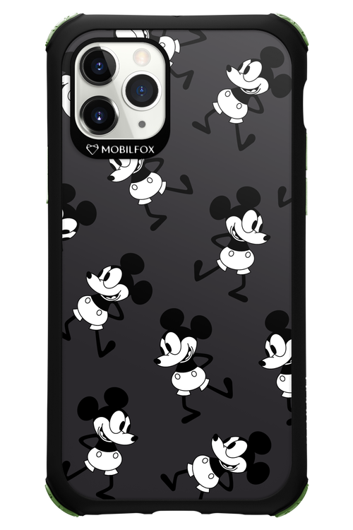 Iconic Mouse (antracite pattern) - Apple iPhone 11 Pro