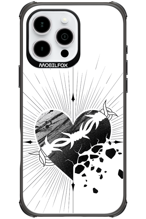 Fekete Szív - Apple iPhone 16 Pro Max