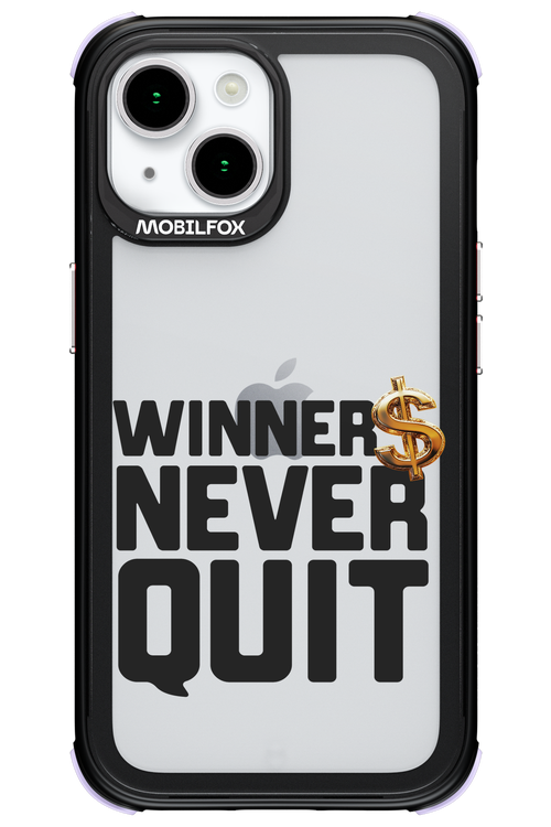 Winners Never Quit - Apple iPhone 15